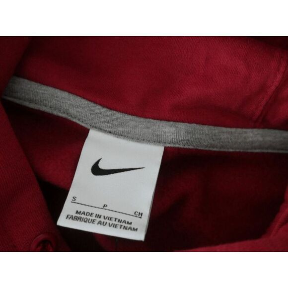 Nike Men's Iowa State Cyclones Cardinal Ames 515 Area Code Hooded Sweatshirt Red - Picture 9 of 9